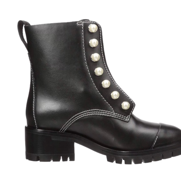 New 3.1 Phillip Lim Women’s Hayett-Lug Sole Boot with Pearls Size 40/9.5 $810 - Picture 2 of 8